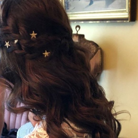 Star Spiral Hair Pins (Silver) - Picture 5 of 7